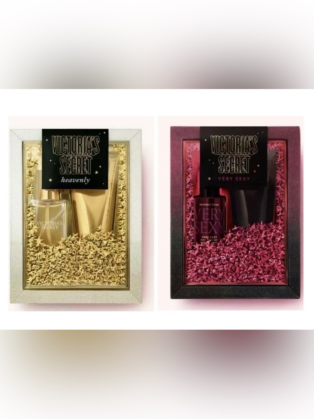 Victoria's Secret HEAVENLY + VERY SEXY Fragrance Body Mist and Lotion Gift Set